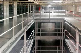 Комбинированный мезонин на РЦ ОЗОН в СПб