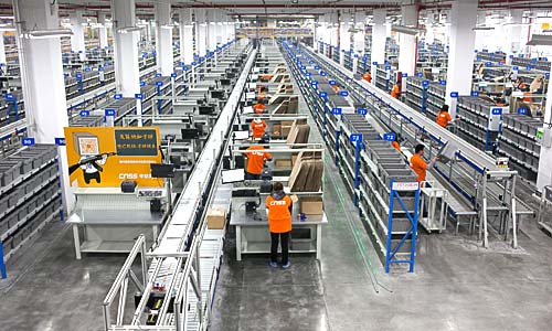 Работа на складе, оборудованном WMS